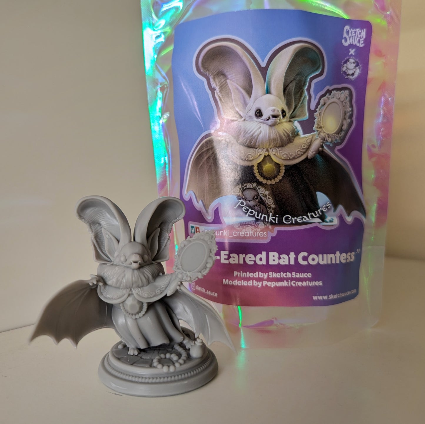 Pepunki Creatures - Long-Eared Bat Countess