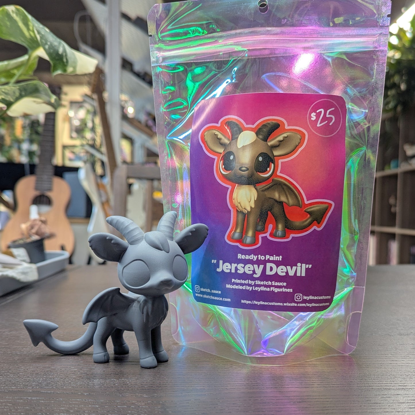 Leylina Figurines - July 2024 - Jersey Devil & Goat