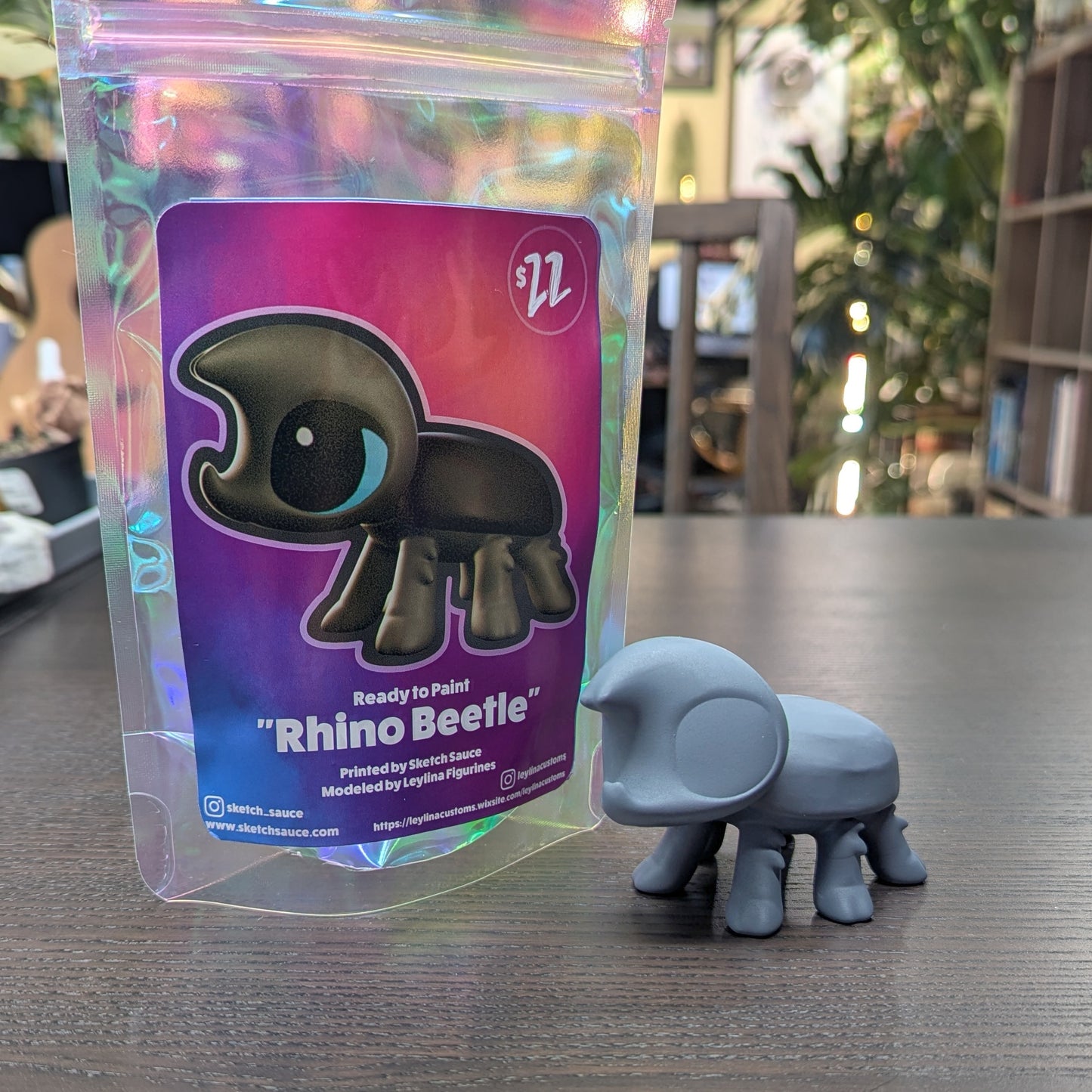 Leylina Figurines - Aug 2024 - Rhino Beetle