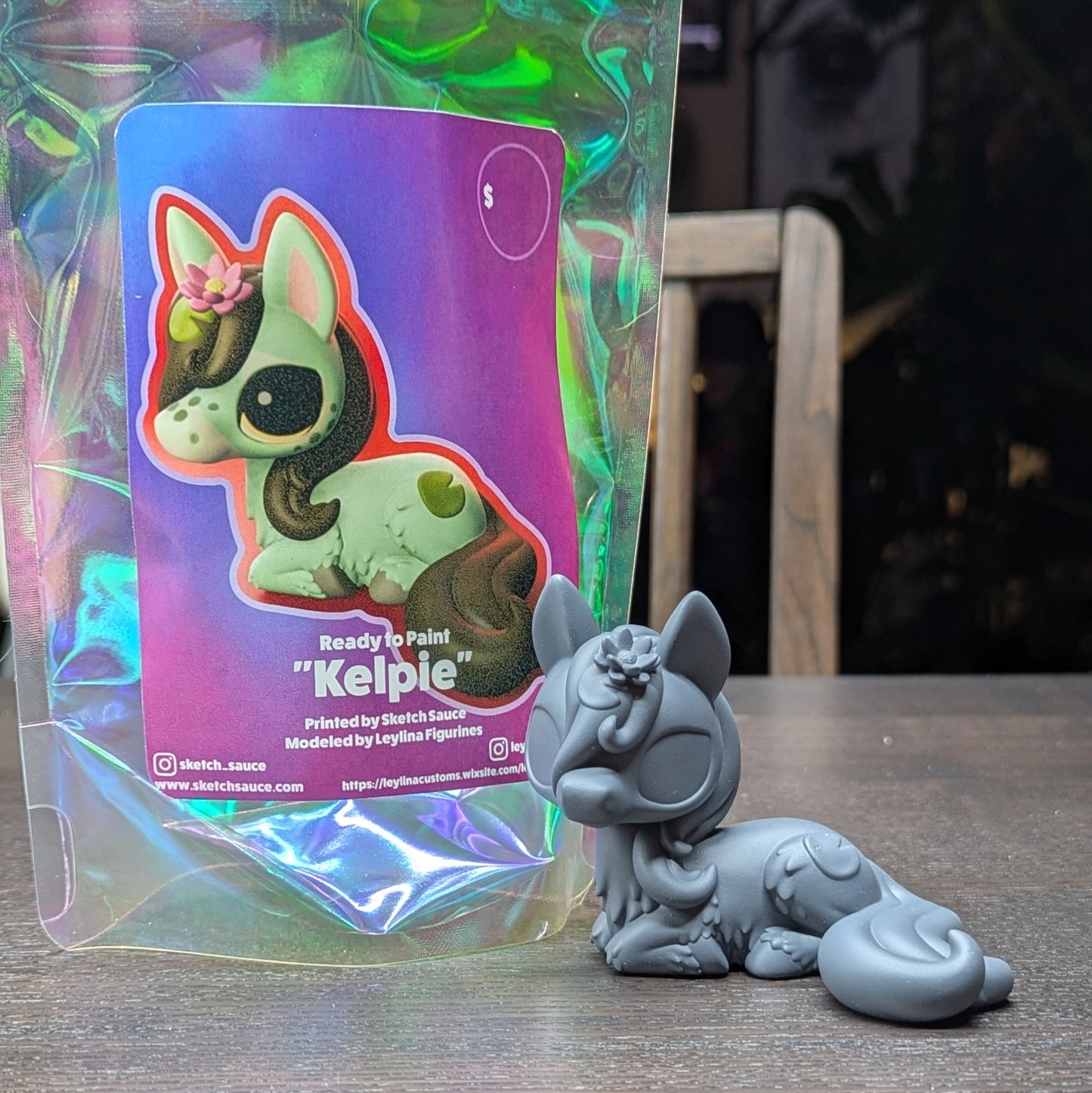 Leylina Figurines - July 2024 - Kelpie & Pony