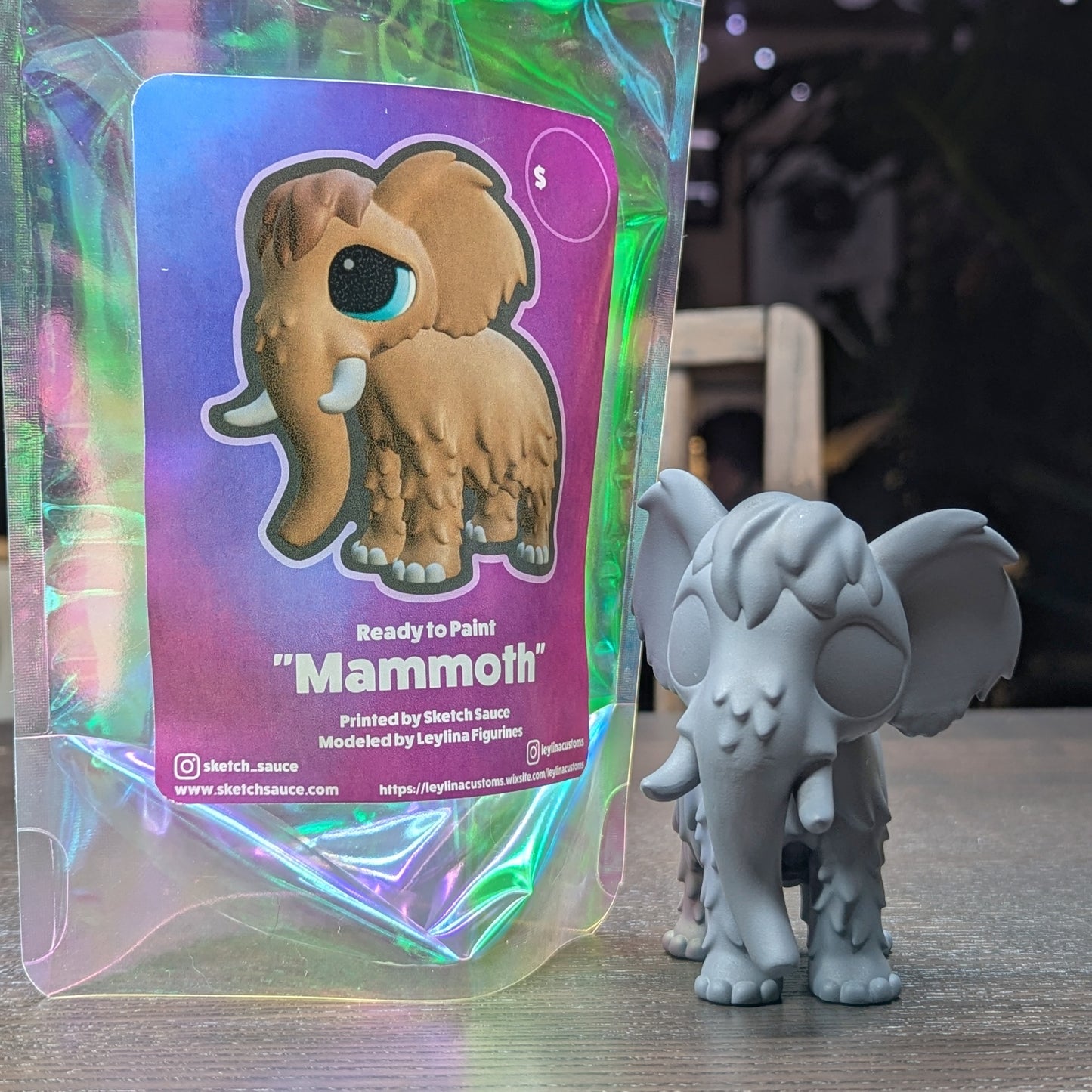 Leylina Figurines - June 2024 - Mammoth