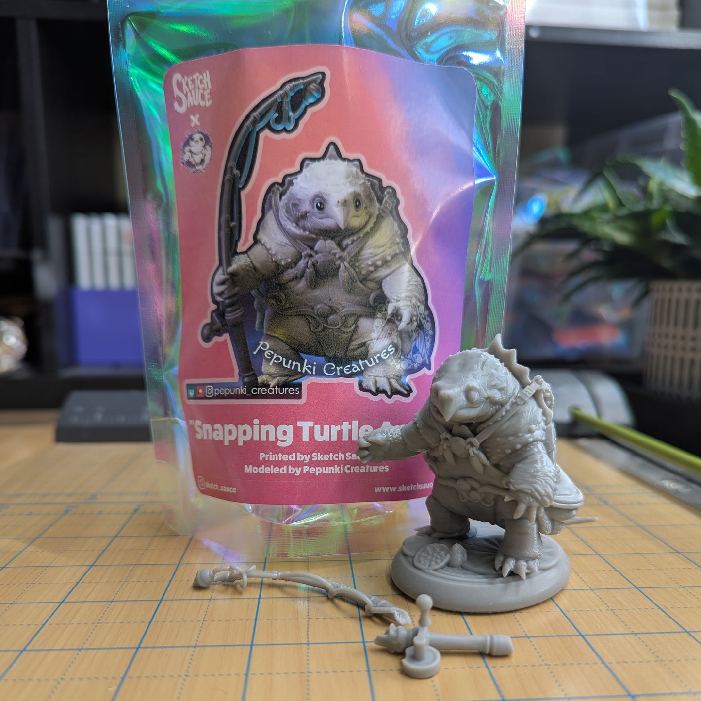 Pepunki Creatures - Snapping Turtle Angler