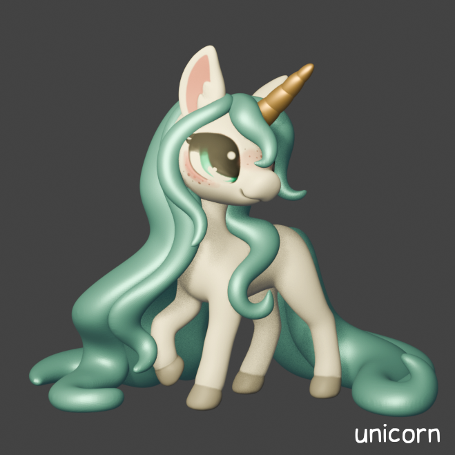 Leylina Figurines - June 2025 - Unicorn