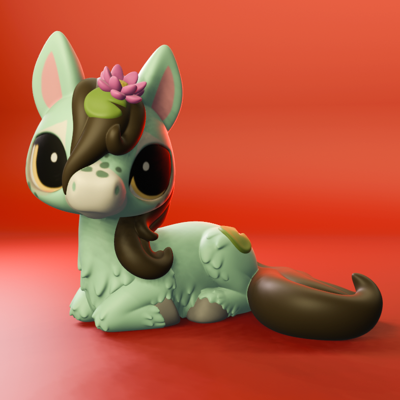 Leylina Figurines - July 2024 - Kelpie & Pony