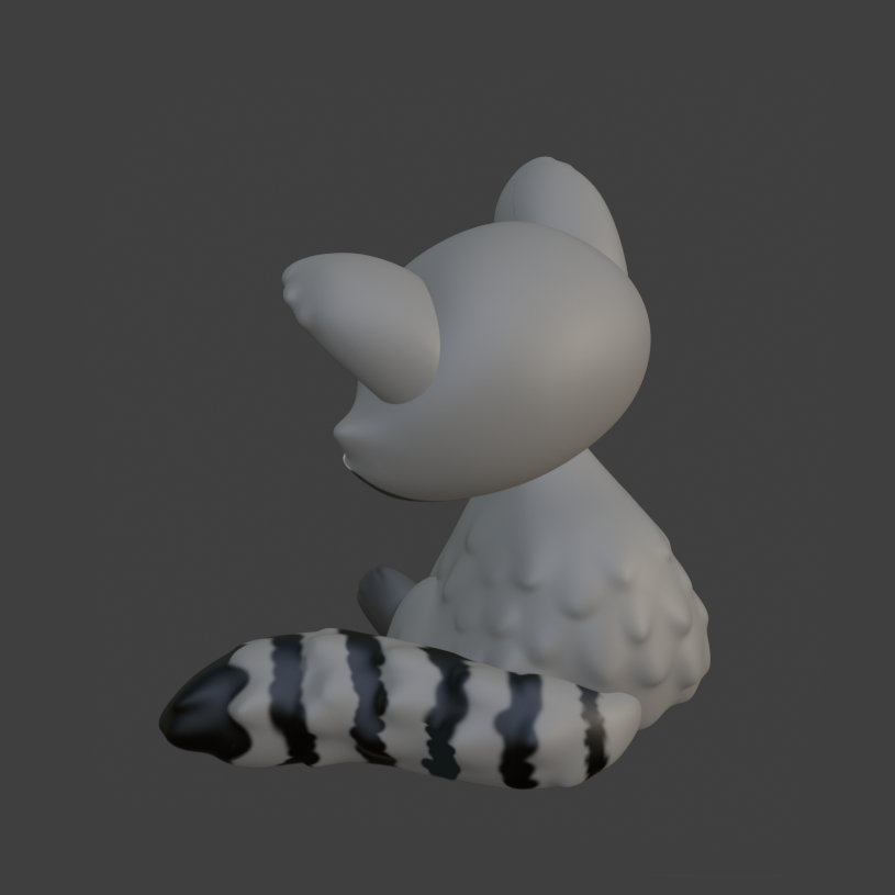 Leylina Figurines - Sept 2024 - Raccoon