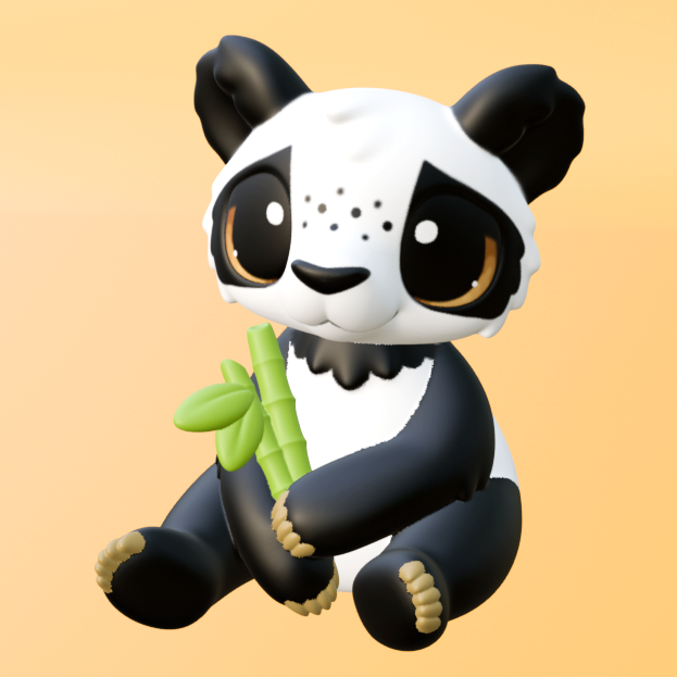 Leylina Figurines - Jan 2025 - Panda