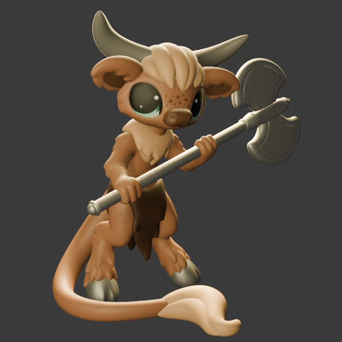 Leylina Figurines - June 2025 - Minotaur