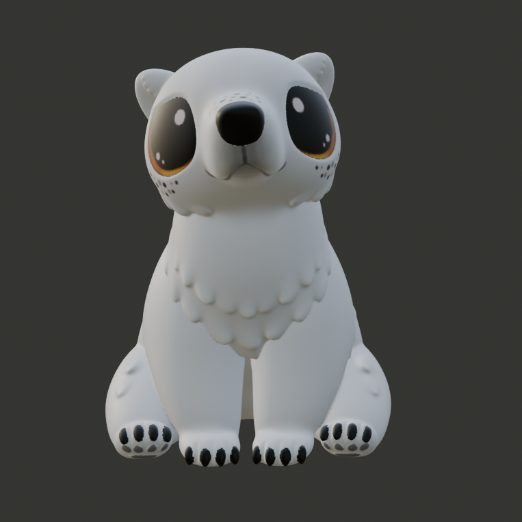Leylina Figurines - Dec 2024 - Polar Bear