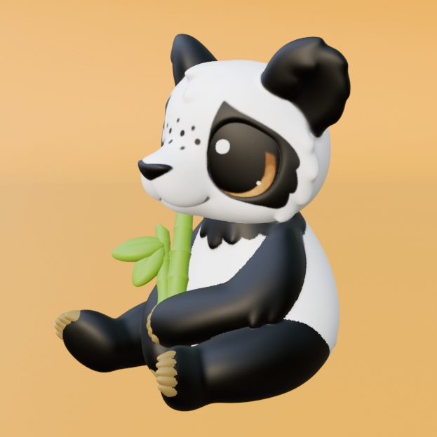 Leylina Figurines - Jan 2025 - Panda