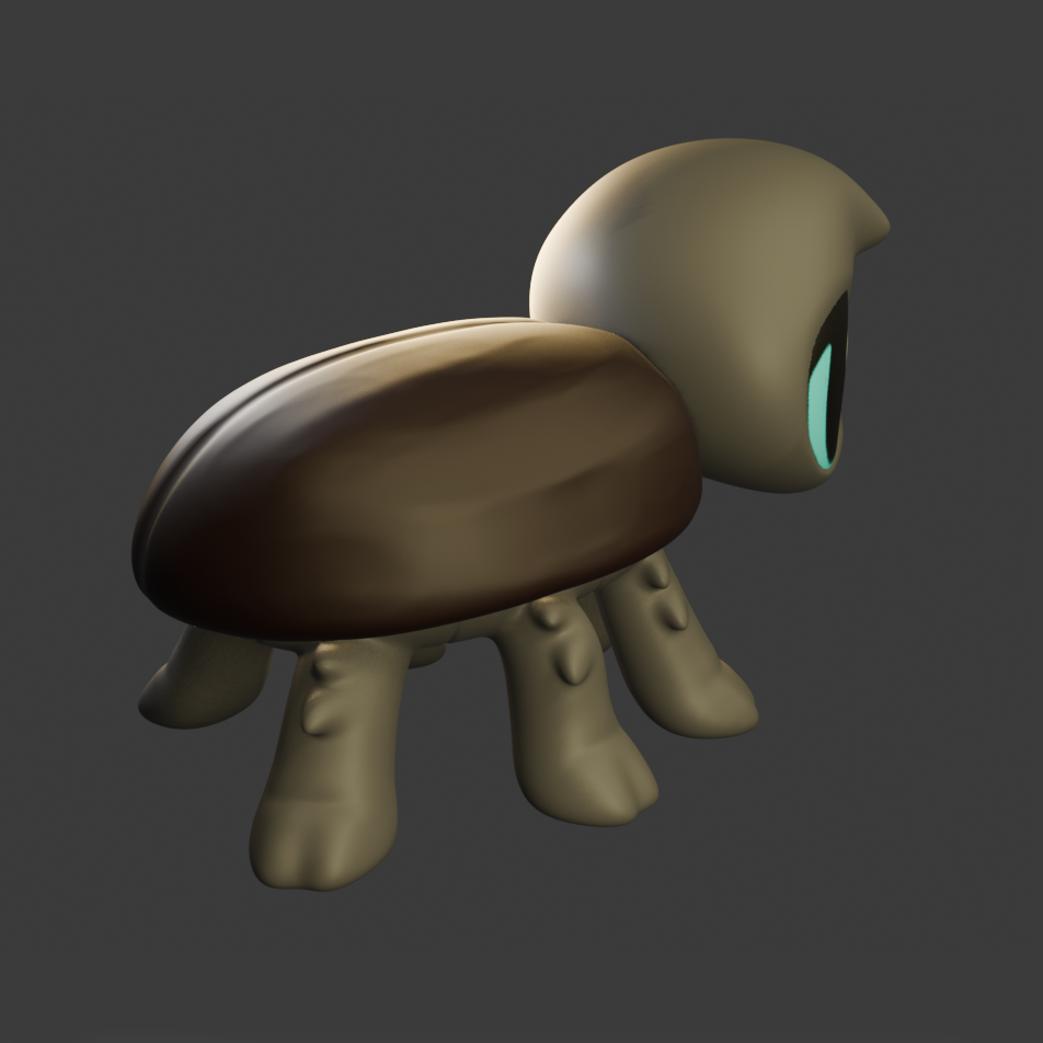 Leylina Figurines - Aug 2024 - Rhino Beetle
