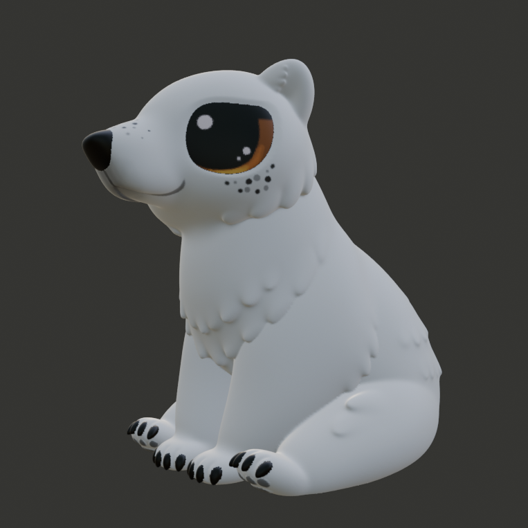 Leylina Figurines - Dec 2024 - Polar Bear