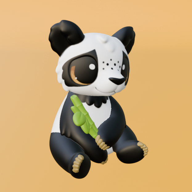 Leylina Figurines - Jan 2025 - Panda