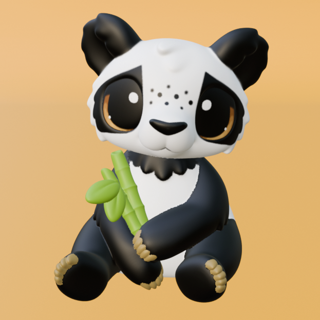 Leylina Figurines - Jan 2025 - Panda