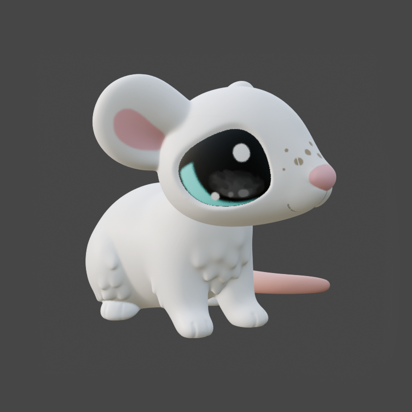 Leylina Figurines - Sept 2024 - Rat