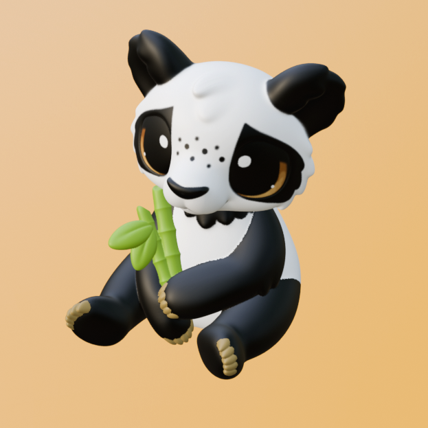 Leylina Figurines - Jan 2025 - Panda