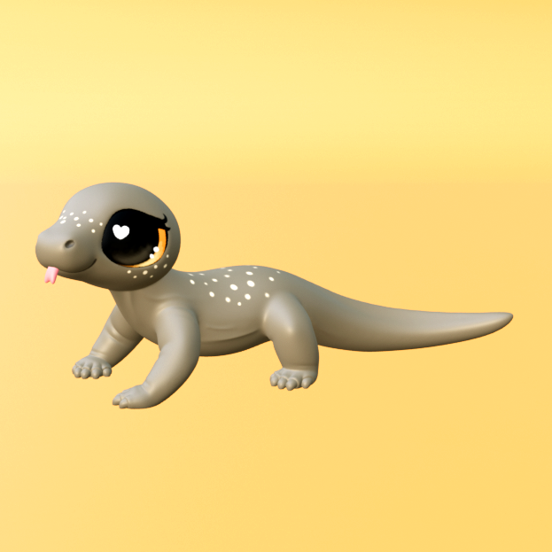 Leylina Figurines - Jan 2025 - Komodo Dragon