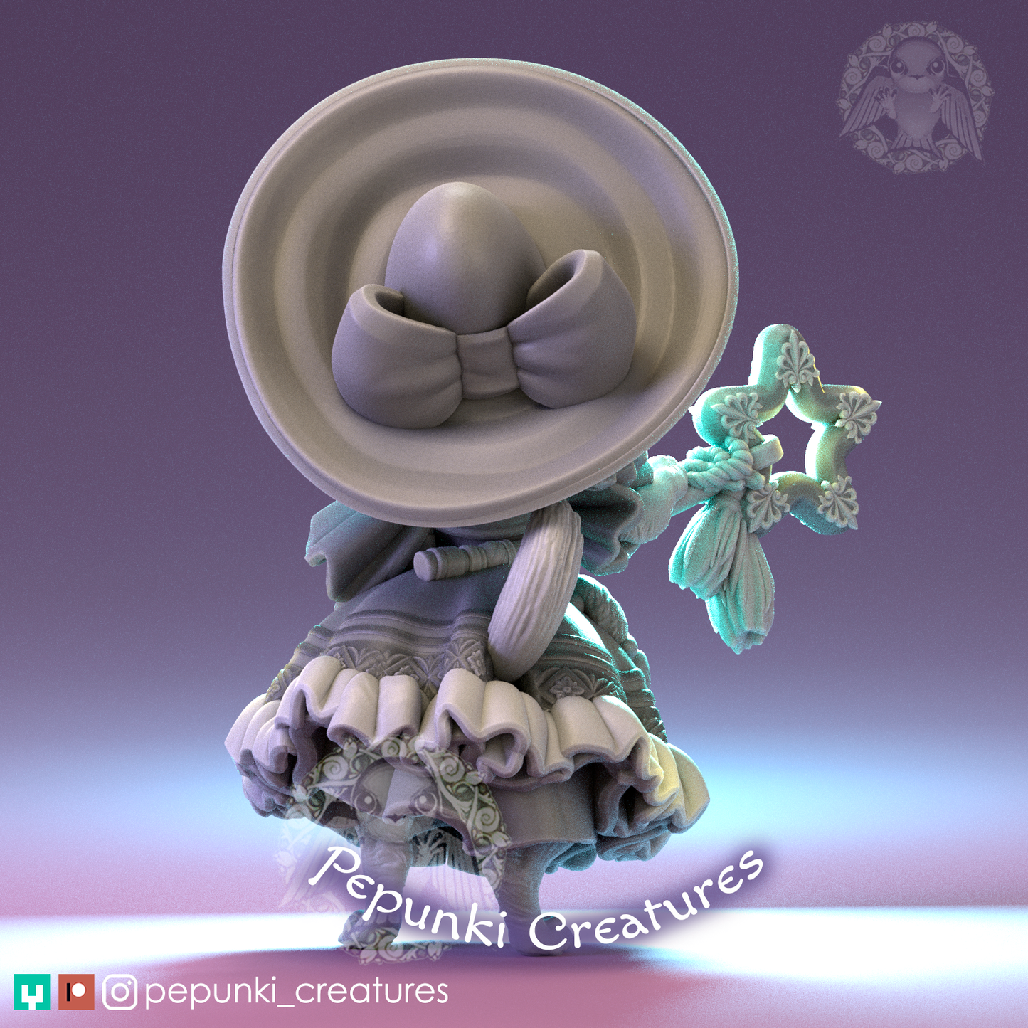 Pepunki Creatures - Chihuahua Sorceress