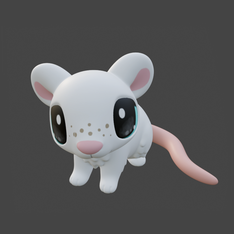 Leylina Figurines - Sept 2024 - Rat