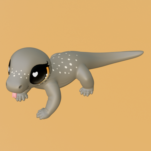 Leylina Figurines - Jan 2025 - Komodo Dragon
