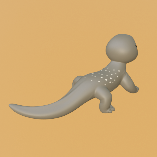 Leylina Figurines - Jan 2025 - Komodo Dragon