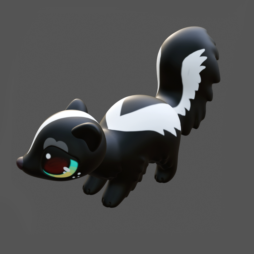 Leylina Figurines - Sept 2024 - Skunk