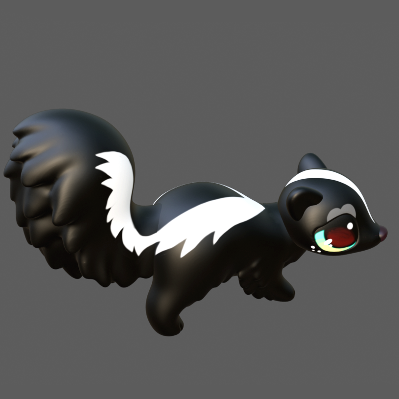 Leylina Figurines - Sept 2024 - Skunk