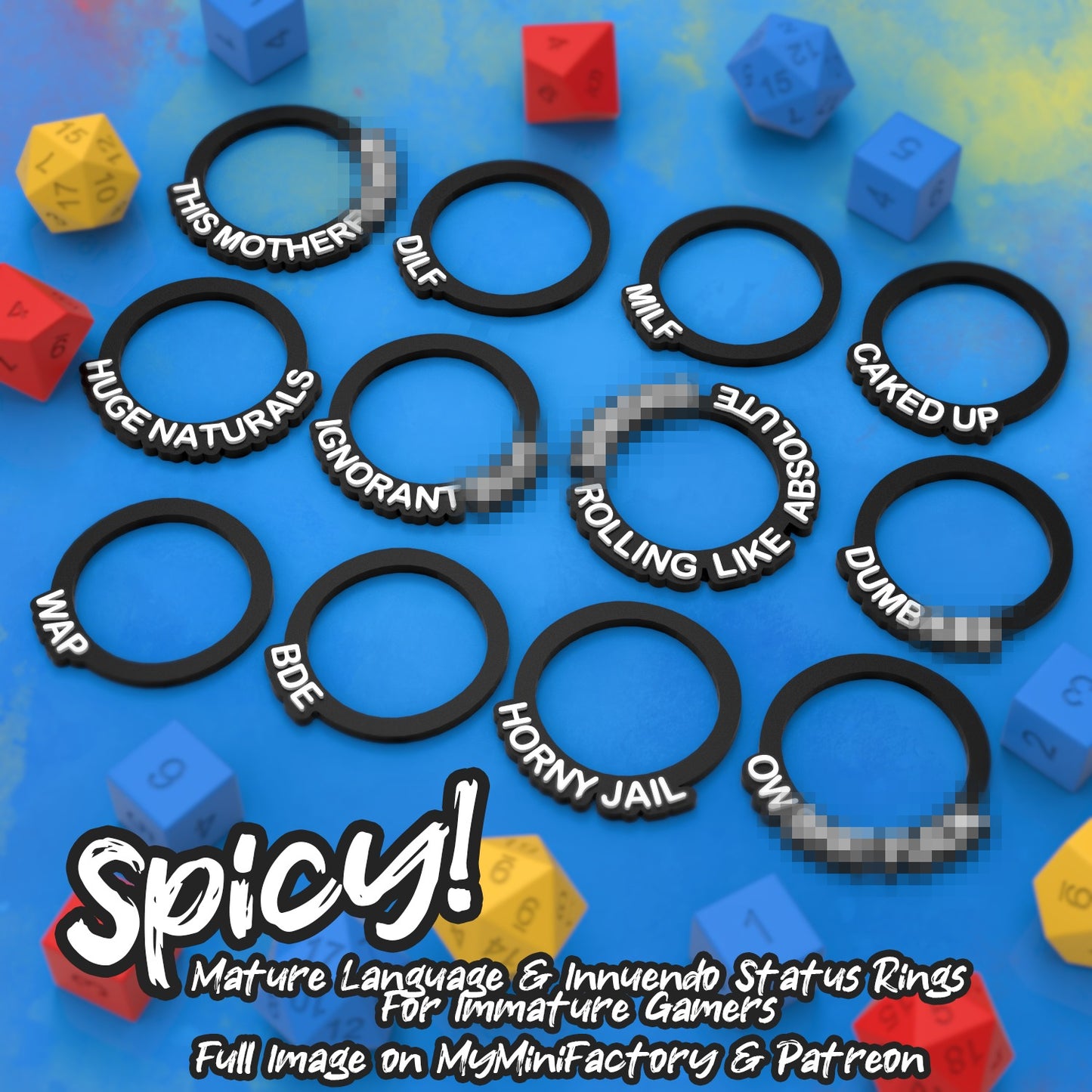 FFA Status Rings - Spicy