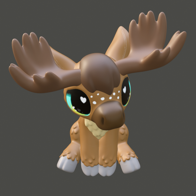 Leylina Figurines - Nov 2024 - Moose