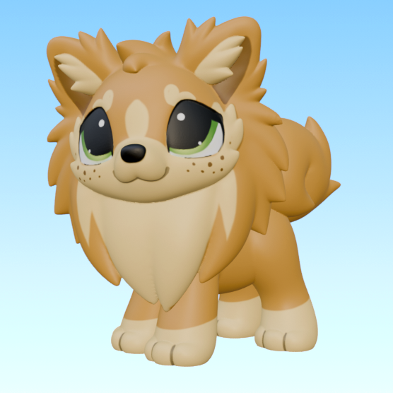 Leylina Figurines - March 2026 - German Spitz