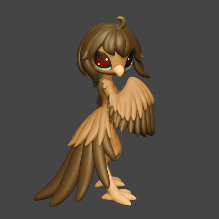 Leylina Figurines - June 2025 - Harpy