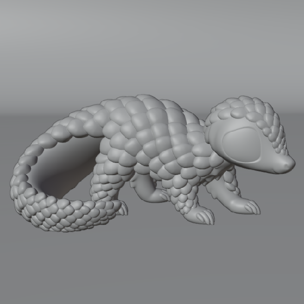 Leylina Figurines - Jan 2025 - Pangolin