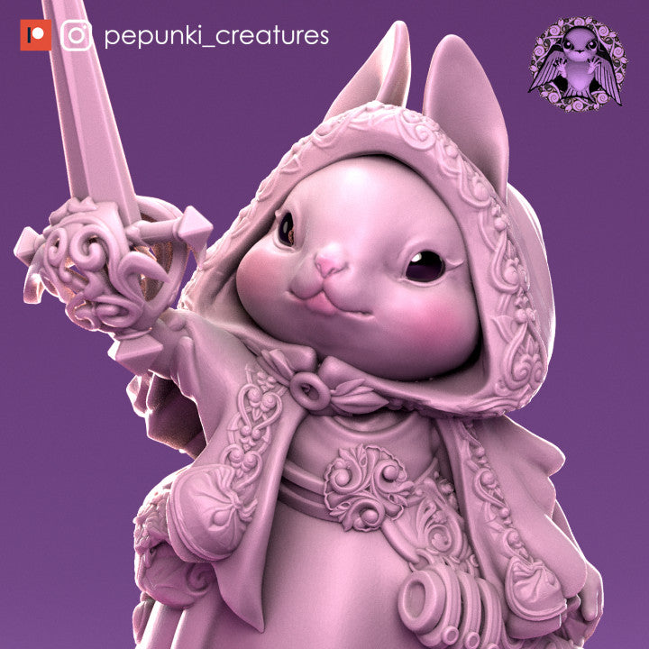 Pepunki Creatures - Bunny Adventurer