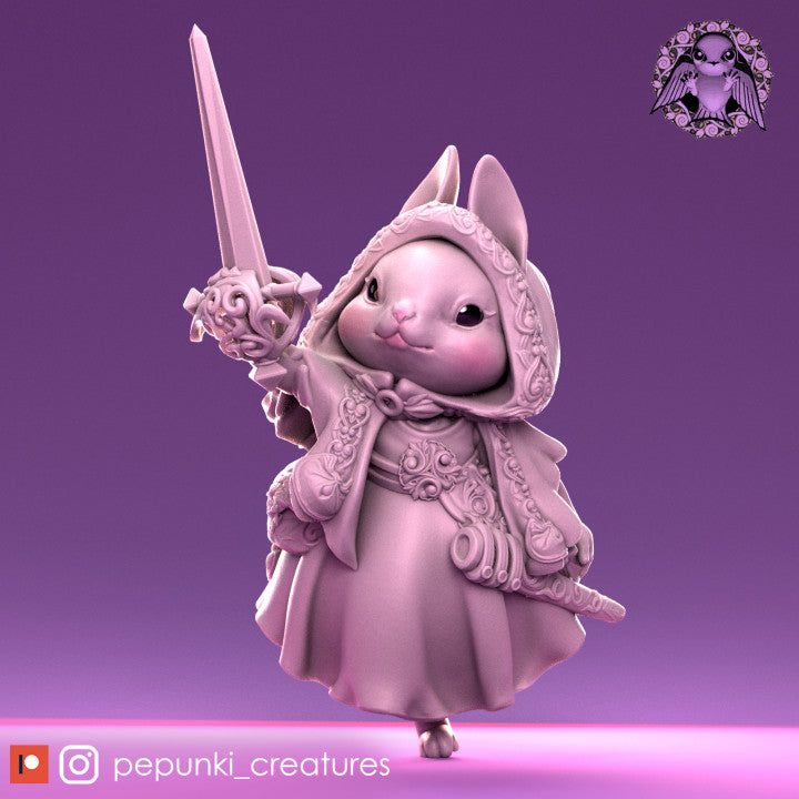 Pepunki Creatures - Bunny Adventurer