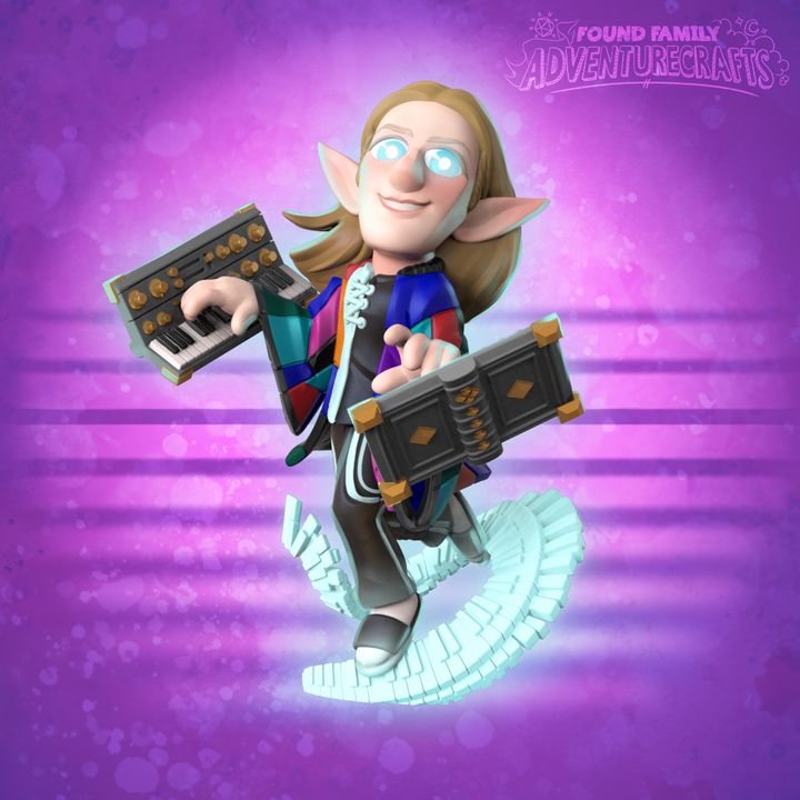 FFA - Bardic Inspiration - Elven Synthwizard