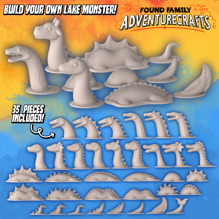 FFA - Cryptids - Build Your Own Lake Monster