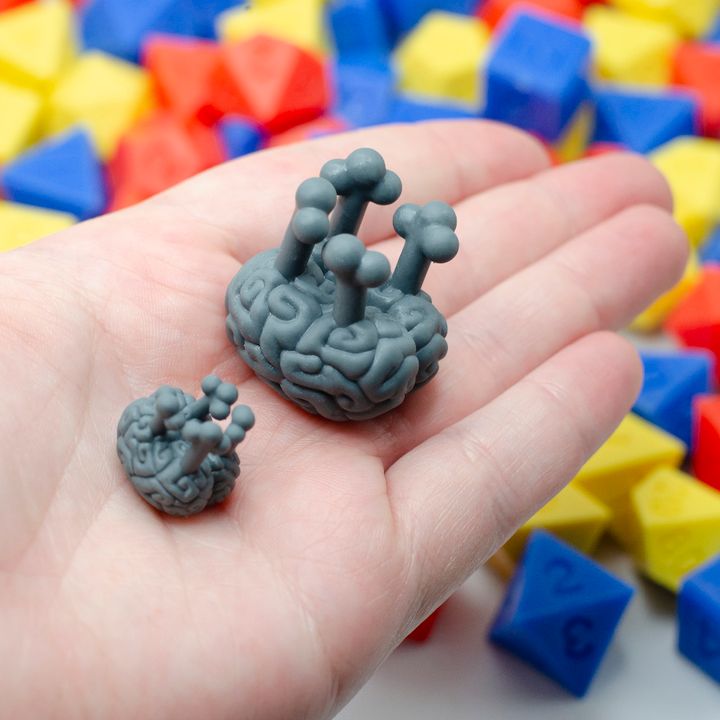 FFA - Mind's Best Friend - Playful Intellect Devourer Dice Holder