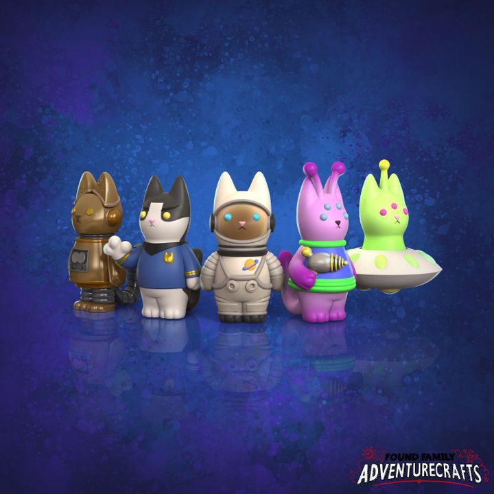 FFA - Peanut Cats - Sci Fi