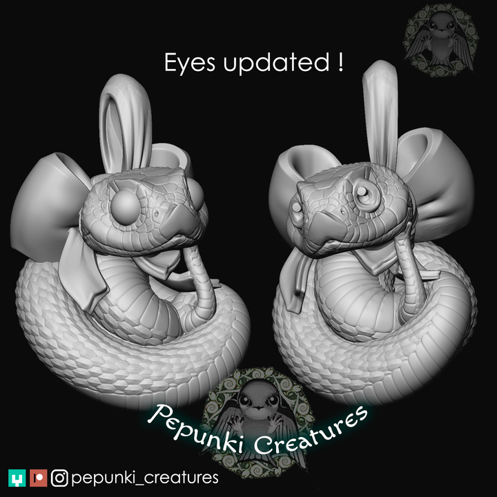 Pepunki Creatures - Hognose Snake Ornament