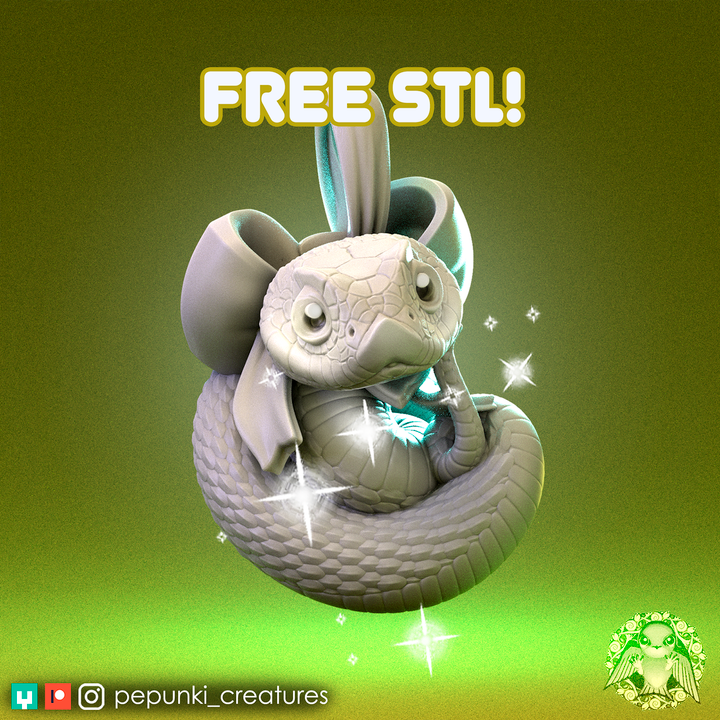 Pepunki Creatures - Hognose Snake Ornament