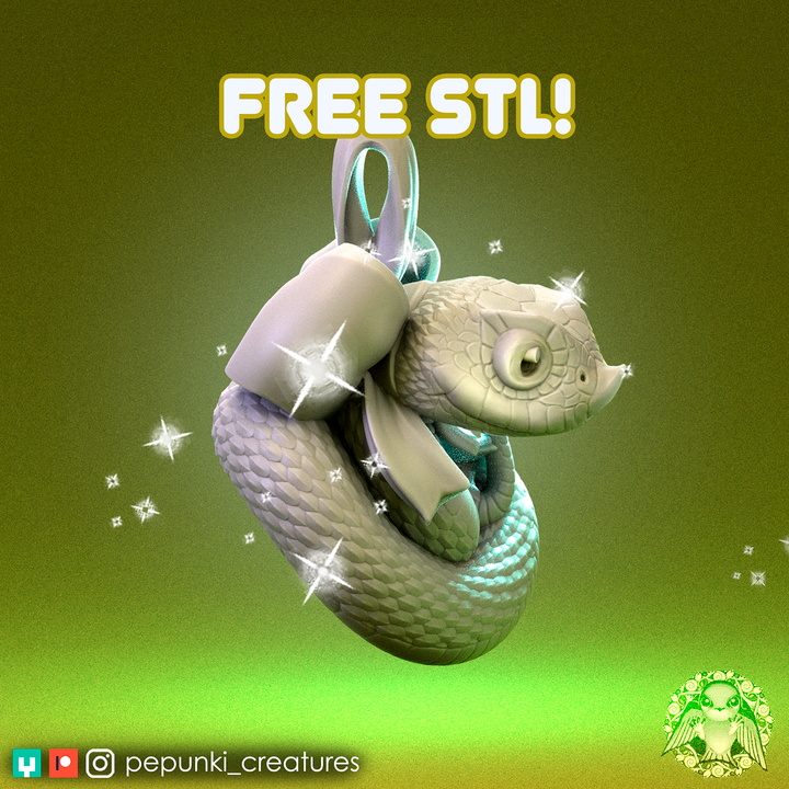 Pepunki Creatures - Hognose Snake Ornament