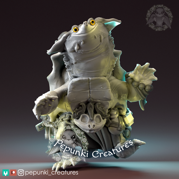 Pepunki Creatures - Mata Mata Turtle Shaman