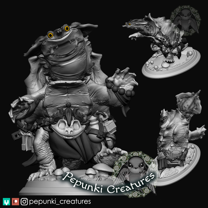 Pepunki Creatures - Mata Mata Turtle Shaman