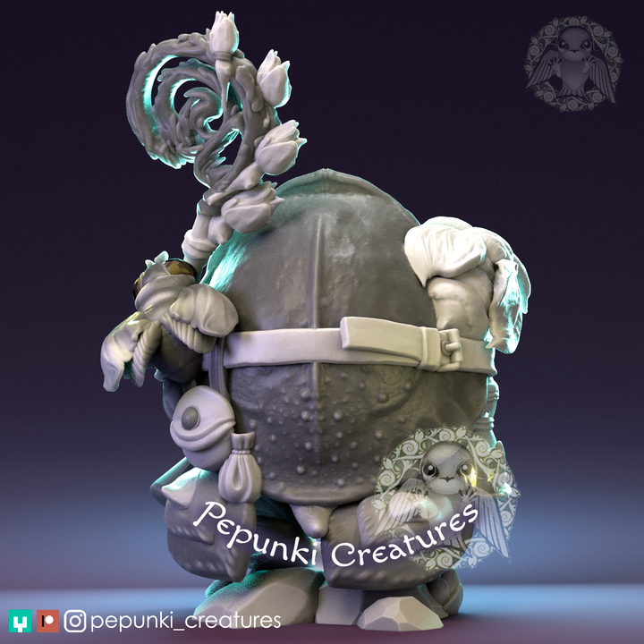Pepunki Creatures - Pignose Turtle Druid