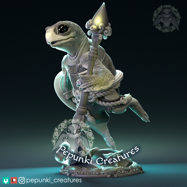 Pepunki Creatures - Sea Turtle Spearman