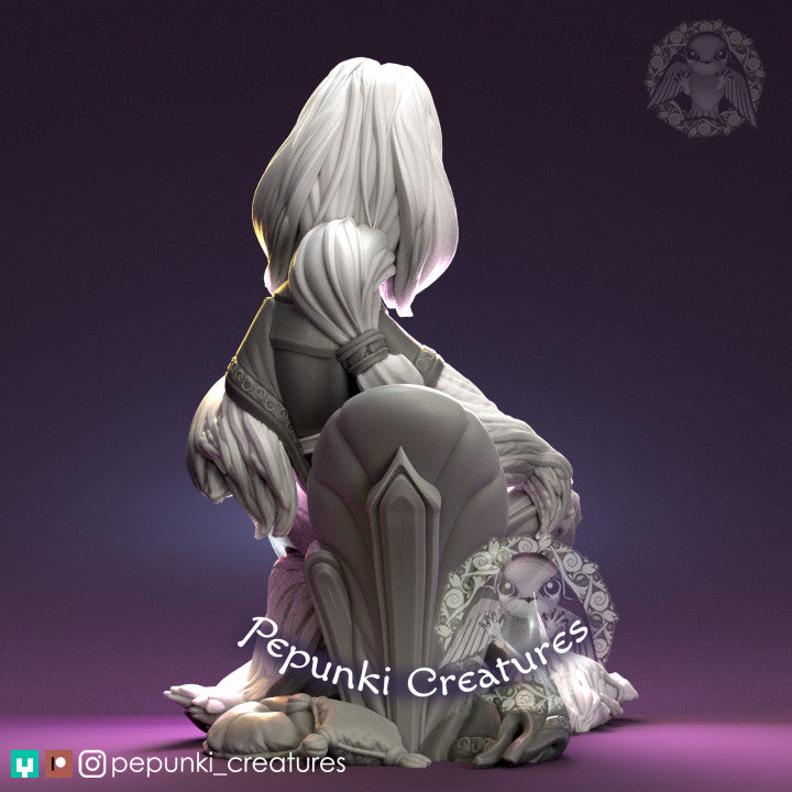 Pepunki Creatures - Elegant Afghan Hound