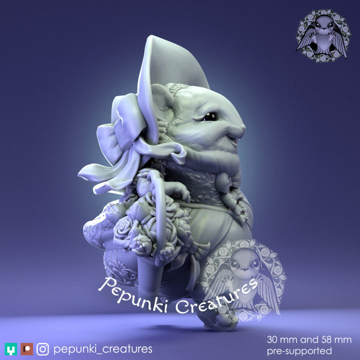 Pepunki Creatures - Chinchilla Florist