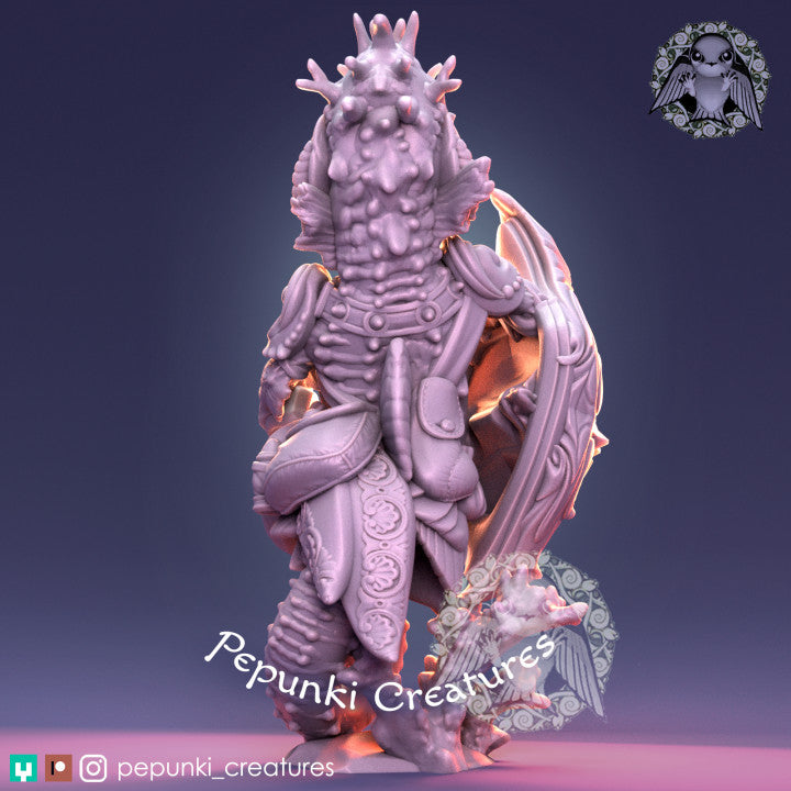 Pepunki Creatures - Papa Seahorse Guardsman