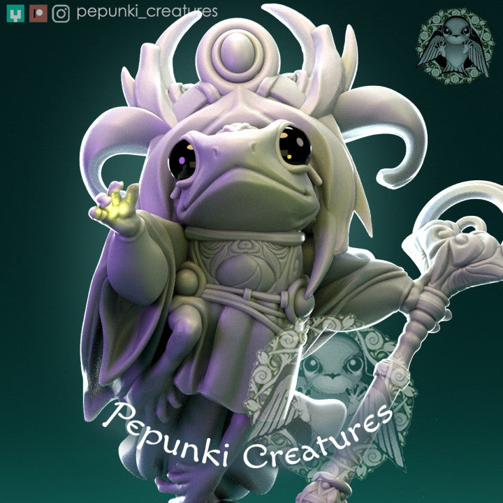 Pepunki Creatures - Poison Dart Frog Priest