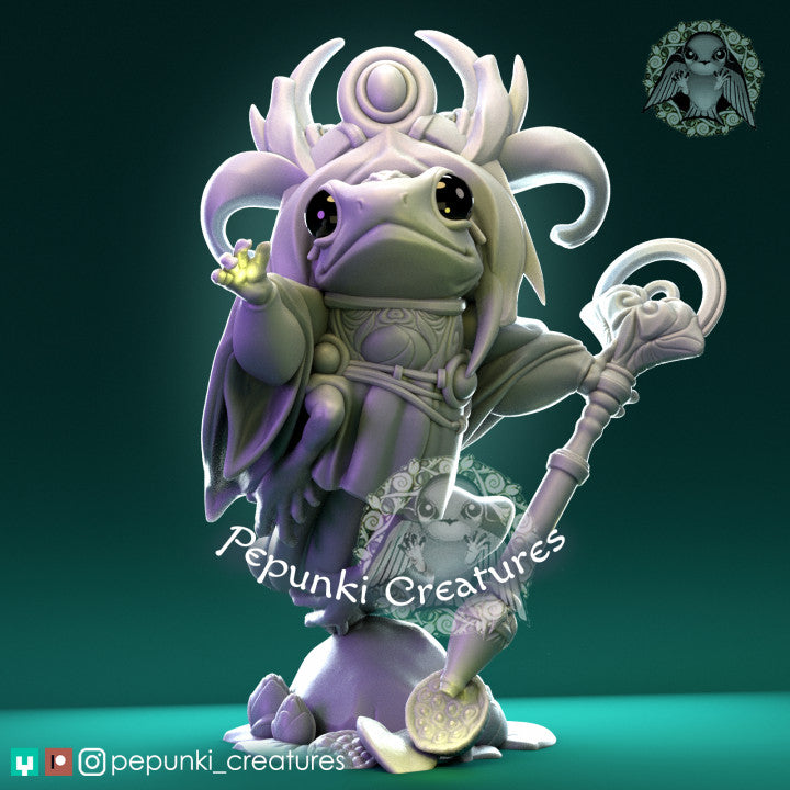 Pepunki Creatures - Poison Dart Frog Priest