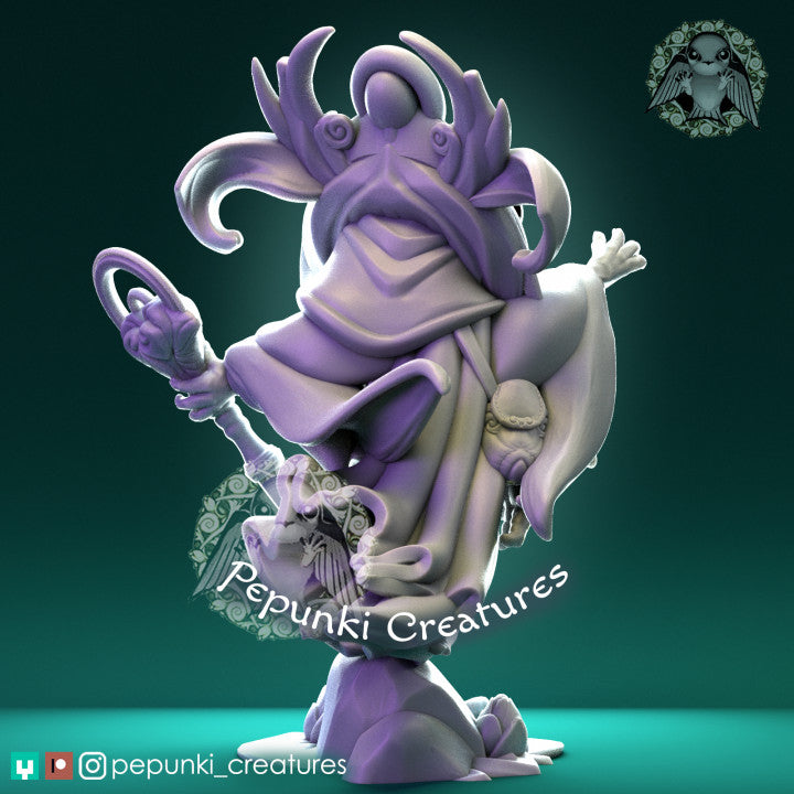 Pepunki Creatures - Poison Dart Frog Priest